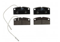 Brake Pad Set, disc brake PREMIER ECO FRICTION FDB4290 Ferodo