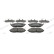 Brake Pad Set, disc brake PREMIER ECO FRICTION FDB4304 Ferodo, Thumbnail 4
