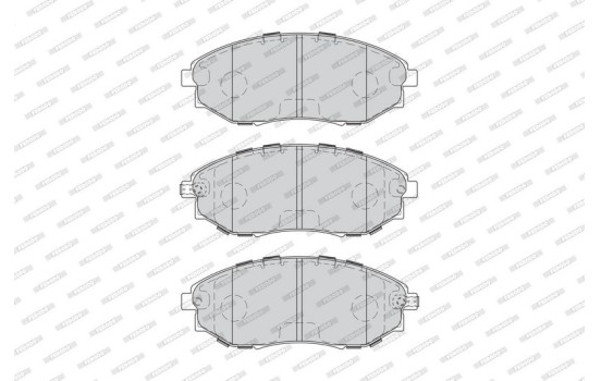 Brake Pad Set, disc brake PREMIER ECO FRICTION FDB4304 Ferodo, Image 4