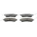 Brake Pad Set, disc brake PREMIER ECO FRICTION FDB4305 Ferodo, Thumbnail 4