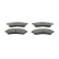 Brake Pad Set, disc brake PREMIER ECO FRICTION FDB4305 Ferodo, Thumbnail 3
