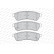 Brake Pad Set, disc brake PREMIER ECO FRICTION FDB4305 Ferodo, Thumbnail 4