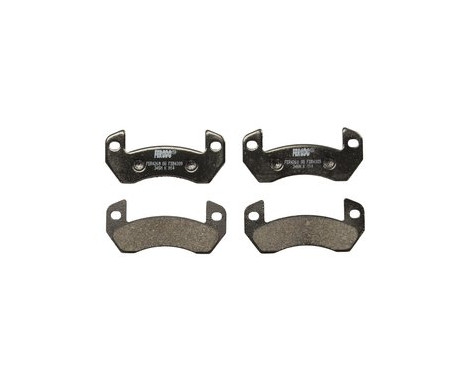 Brake Pad Set, disc brake PREMIER ECO FRICTION FDB4309 Ferodo