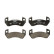 Brake Pad Set, disc brake PREMIER ECO FRICTION FDB4309 Ferodo