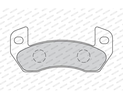 Brake Pad Set, disc brake PREMIER ECO FRICTION FDB4309 Ferodo, Image 3