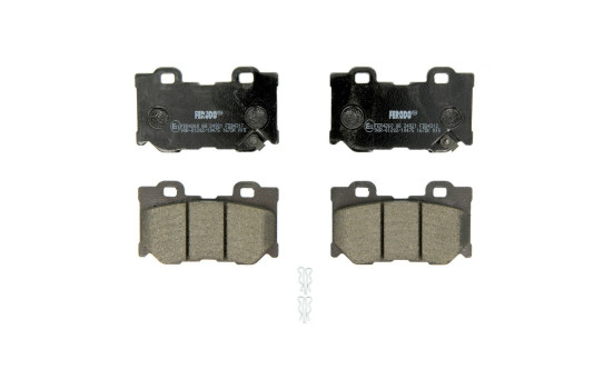 Brake Pad Set, disc brake PREMIER ECO FRICTION FDB4312 Ferodo