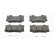 Brake Pad Set, disc brake PREMIER ECO FRICTION FDB4312 Ferodo, Thumbnail 2