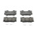 Brake Pad Set, disc brake PREMIER ECO FRICTION FDB4312 Ferodo, Thumbnail 2