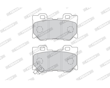 Brake Pad Set, disc brake PREMIER ECO FRICTION FDB4312 Ferodo, Image 3