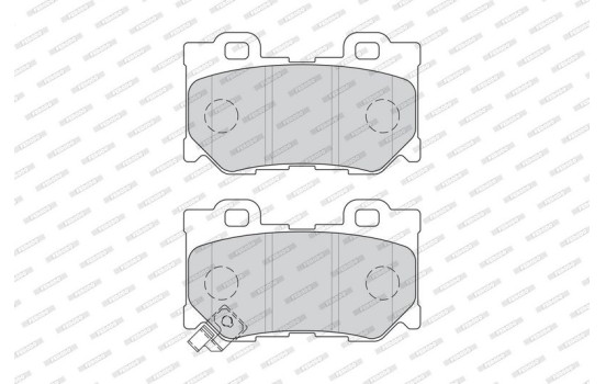 Brake Pad Set, disc brake PREMIER ECO FRICTION FDB4312 Ferodo, Image 3