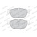 Brake Pad Set, disc brake PREMIER ECO FRICTION FDB4313 Ferodo, Thumbnail 4