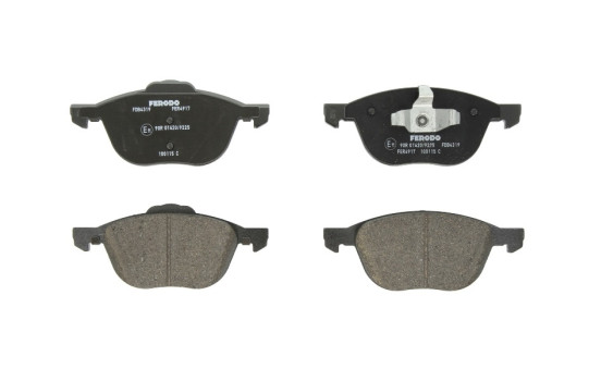 Brake Pad Set, disc brake PREMIER ECO FRICTION FDB4319 Ferodo