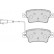 Brake Pad Set, disc brake PREMIER ECO FRICTION FDB4325 Ferodo, Thumbnail 2