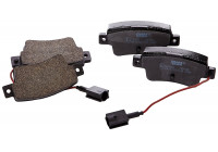 Brake Pad Set, disc brake PREMIER ECO FRICTION FDB4325 Ferodo