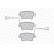 Brake Pad Set, disc brake PREMIER ECO FRICTION FDB4325 Ferodo, Thumbnail 4