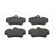 Brake Pad Set, disc brake PREMIER ECO FRICTION FDB4329 Ferodo, Thumbnail 2