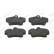 Brake Pad Set, disc brake PREMIER ECO FRICTION FDB4329 Ferodo, Thumbnail 3