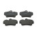 Brake Pad Set, disc brake PREMIER ECO FRICTION FDB4329 Ferodo, Thumbnail 2