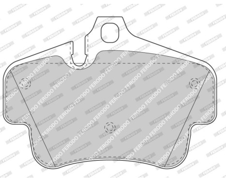 Brake Pad Set, disc brake PREMIER ECO FRICTION FDB4329 Ferodo, Image 4