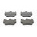 Brake Pad Set, disc brake PREMIER ECO FRICTION FDB4330 Ferodo