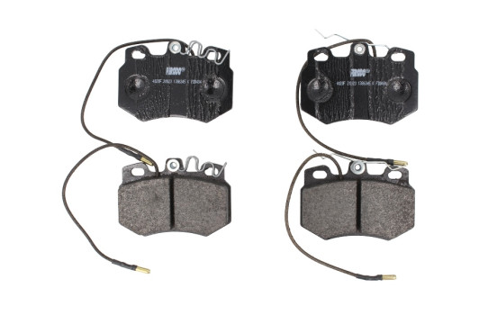 Brake Pad Set, disc brake PREMIER ECO FRICTION FDB434 Ferodo