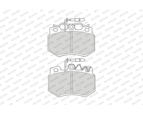 Brake Pad Set, disc brake PREMIER ECO FRICTION FDB434 Ferodo, Image 4