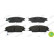 Brake Pad Set, disc brake PREMIER ECO FRICTION FDB435 Ferodo, Thumbnail 3