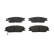 Brake Pad Set, disc brake PREMIER ECO FRICTION FDB435 Ferodo, Thumbnail 3