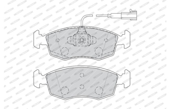 Brake Pad Set, disc brake PREMIER ECO FRICTION FDB4353 Ferodo, Image 3