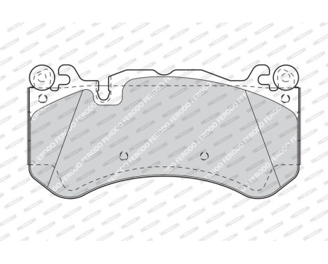 Brake Pad Set, disc brake PREMIER ECO FRICTION FDB4373 Ferodo, Image 5
