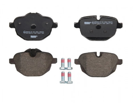 Brake Pad Set, disc brake PREMIER ECO FRICTION FDB4376 Ferodo