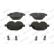 Brake Pad Set, disc brake PREMIER ECO FRICTION FDB4376 Ferodo, Thumbnail 3