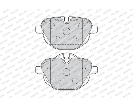 Brake Pad Set, disc brake PREMIER ECO FRICTION FDB4376 Ferodo, Image 3