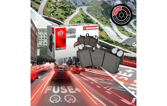 Brake Pad Set, disc brake PREMIER ECO FRICTION FDB4380 Ferodo, Image 3