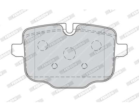 Brake Pad Set, disc brake PREMIER ECO FRICTION FDB4381 Ferodo, Image 5
