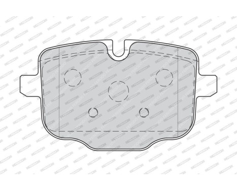Brake Pad Set, disc brake PREMIER ECO FRICTION FDB4381 Ferodo, Image 5