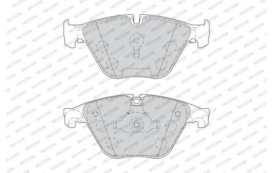 Brake Pad Set, disc brake PREMIER ECO FRICTION FDB4382 Ferodo, Image 5