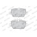 Brake Pad Set, disc brake PREMIER ECO FRICTION FDB4383 Ferodo, Thumbnail 3