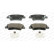 Brake Pad Set, disc brake PREMIER ECO FRICTION FDB4387 Ferodo, Thumbnail 2