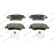 Brake Pad Set, disc brake PREMIER ECO FRICTION FDB4387 Ferodo, Thumbnail 3