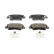 Brake Pad Set, disc brake PREMIER ECO FRICTION FDB4387 Ferodo, Thumbnail 2