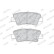 Brake Pad Set, disc brake PREMIER ECO FRICTION FDB4387 Ferodo, Thumbnail 3