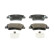 Brake Pad Set, disc brake PREMIER ECO FRICTION FDB4387 Ferodo, Thumbnail 2