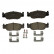 Brake Pad Set, disc brake PREMIER ECO FRICTION FDB4389 Ferodo