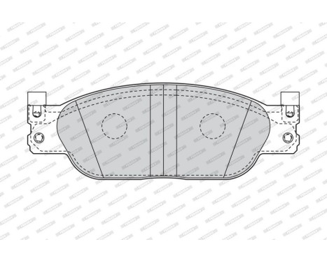 Brake Pad Set, disc brake PREMIER ECO FRICTION FDB4389 Ferodo, Image 3