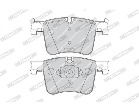 Brake Pad Set, disc brake PREMIER ECO FRICTION FDB4394 Ferodo, Image 5