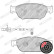 Brake Pad Set, disc brake PREMIER ECO FRICTION FDB4397 Ferodo, Thumbnail 6