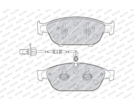 Brake Pad Set, disc brake PREMIER ECO FRICTION FDB4397 Ferodo, Image 5