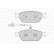Brake Pad Set, disc brake PREMIER ECO FRICTION FDB4397 Ferodo, Thumbnail 5