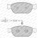Brake Pad Set, disc brake PREMIER ECO FRICTION FDB4397 Ferodo, Thumbnail 6